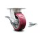 Service Caster 5 Inch Kingpinless Poly on Aluminum Wheel Caster with Brake and Swivel Lock SCC SCC-KP30S520-PAR-SLB-BSL - alternate 1